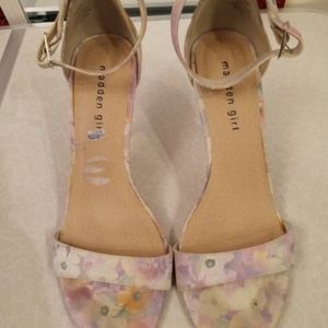 Madden girl sandals. Floral